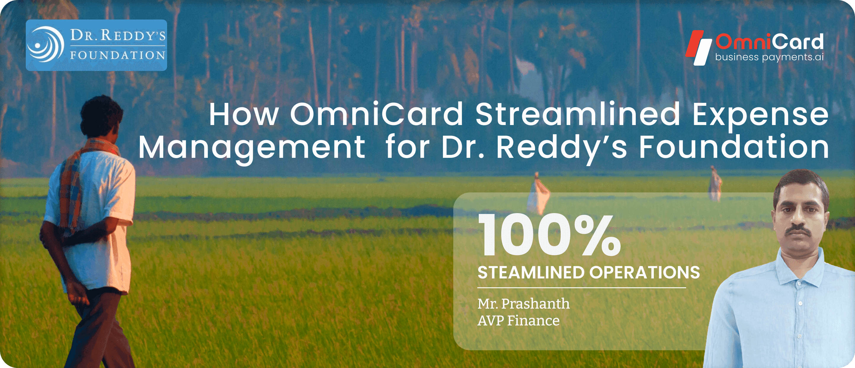 Dr Reddy’s Foundation - 100% Streamlined Ops